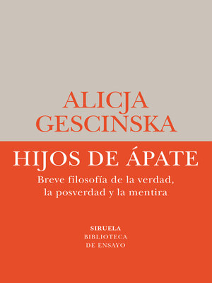 cover image of Hijos de Ápate